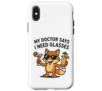 My Doctor Says I Need Glasses Custodia per iPhone X/XS
