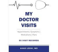 My Doctor Visits: Appointments | Symptoms | Medications | Plans 60 VISIT RECORDS