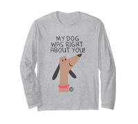 My Dog Right About You Maglia a Manica