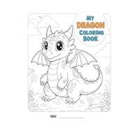 my dragon coloring book