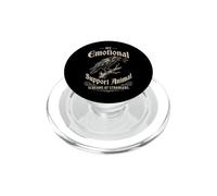 My Emotional Support Animal... Divertente Corvo Uccelli Corvo Gotico PopSockets PopGrip per MagSafe