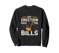 My Erection Pays The Bills for a Construction Truck Driver Felpa