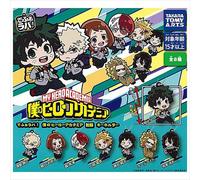 My Eroe Accademia Uniforme Portachiavi Deformato Gomma Capsula Toy Japan