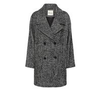 My Essential Wardrobe Cappotto di mezza stagione 'MaggieMW' nero / bianco Donna My Essential Wardrobe M
