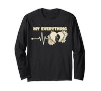 My Everything Mom Love Mother Child Heartbeat Daisy Maglia a Manica