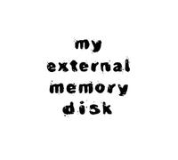 My External Memory Disk: Funny Gratitude and Reflection Notebook for Daily Thoughts, Blessings & Brain Dumps | A5 Journal with 100 Lined Pages