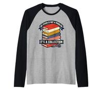 My Fabric Stash Is A Collection - Trapunta Divertente per trapuntatura e Cucito Maglia con Maniche Raglan