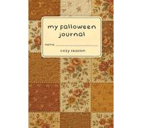My Falloween Notebook: A 6×9 Halloween Notebook | 120 Lined Pages | Patch Work | Boo Basket Filler Under $10