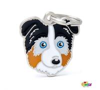 My Family - Medaglietta Cane Australian Sheperd Varie Colorazioni