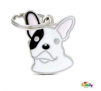 My family medaglietta - Bulldog francese 1 pz - bianco (MF24)