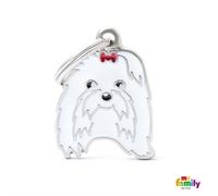 My Family - Medaglietta Cane Maltese