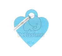 My family medaglietta - cuore azzurro S (MFB70)