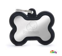 My family medaglietta - Hushtag osso d'argento 1 pz (HTB01BLACK)