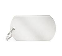 MY FAMILY MEDAGLIETTA MILITARE (L) OTTONE CROMATO (REF. MFB43)