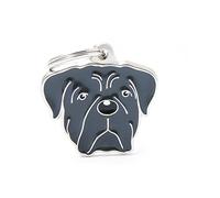 My Family - Medaglietta per Cane e Gatto - Collezione Friends -Corso, Grigio