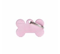 MY FAMILY Srl SMALL BONE MEDAGLIETTA PER COLLARE IN ALLUMINIO PINK