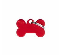 MY FAMILY Srl SMALL BONE MEDAGLIETTA PER COLLARE IN ALLUMINIO RED