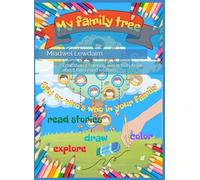 My Family Tree Coloring Book: Educational coloring and activity book about family and relatives