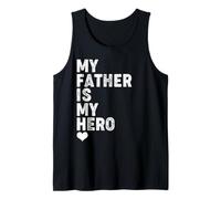 My Father Is My Hero Mps - Maglietta per Il Giorno della consapevolezza Canotta