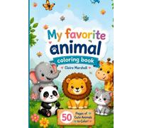 My favorite animal coloring book