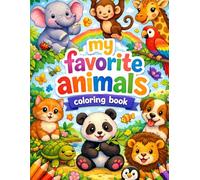 My Favorite Animals: Coloring book