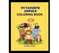 My favorite animals coloring book