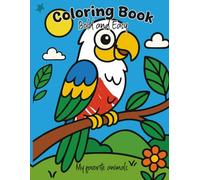 My Favorite Animals Coloring Book - Bold and Easy
