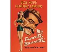 My Favorite Brunette (DVD) Bob Hope Dorothy Lamour Peter Lorre Lon Chaney Jr.