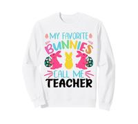 My Favorite Bunnies Call Me Teacher Classroom Bunny Felpa