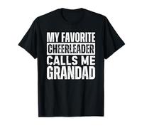 My Favorite Cheerleader Calls Me Grandad Cheerleading Maglietta