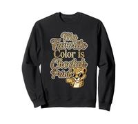 My Favorite Color is Cheetah Print Sassy Leopard Animal Felpa