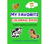 My Favorite Coloring Book: Farm Animals Edition