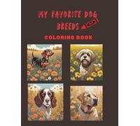 My Favorite Dog Breeds Coloring Book