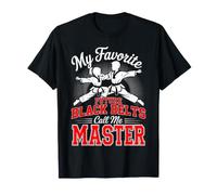 My Favorite Future Black Belts Call Me Master Arti Marziali Maglietta