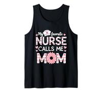 My Favorite Nurse Calls Me Mom Camicia per la festa della mamma Canotta