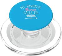 My Favorite Nurse Calls Me Mom PopSockets PopGrip per MagSafe