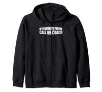 My Favorite People Call Me Coach Mentore sportivo ------- Felpa con Cappuccio