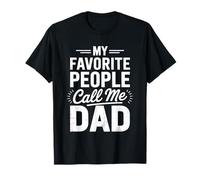 My Favorite People Call Me Dad Fathers Day Maglietta
