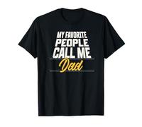 My Favorite People Call Me Dad Funny Fathers Day Maglietta