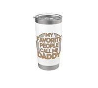 My Favorite People Call Me Daddy Bicchiere termico in acciaio inox doppia parete