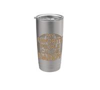 My Favorite People Call Me Daddy Bicchiere termico in acciaio inox doppia parete