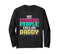 My Favorite People Call Me Daddy Maglia a Manica