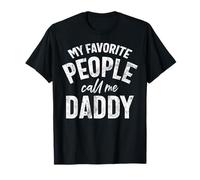 My Favorite People Call Me Daddy Vintage Genitore Paternità Maglietta