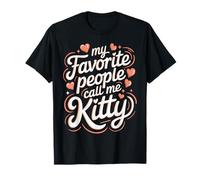 My Favorite People Call Me Kitty Grandma Maglietta