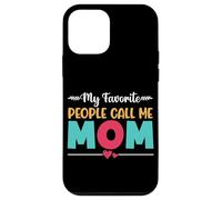 My Favorite People Call Me Mom Mother Parent Festa della mamma Custodia per iPhone 12 mini