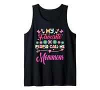 My Favorite People Call Me Mommom Funny Festa della mamma Canotta