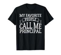 My Favorite People Call Me Principal Funny Principal Vintage Maglietta