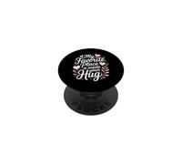 My Favorite Place Is Inside Your Hug Cozy Cuddle Love PopSockets PopGrip Adesivo