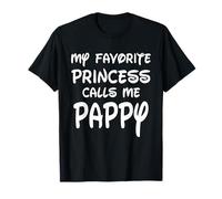 My Favorite Princess Calls Me Pappy Vintage Christmas Christmas Maglietta
