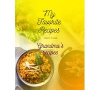 My Favorite Recipes: Grandma's Recipes